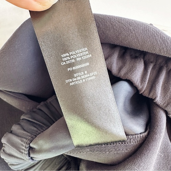 Aritzia Wilfred The Lodge Pant Crepette Navy Admiral - Picture 11 of 11